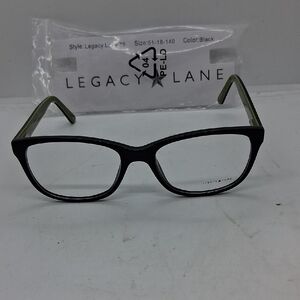 NWT Rxable Legacy Lane 36 Black Eyeglass Frames